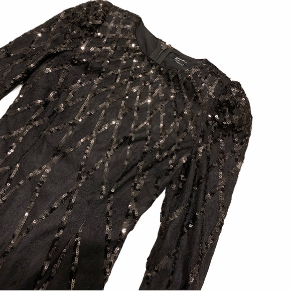 Marciano Sequin and Lace Dress - Picture 5 of 9